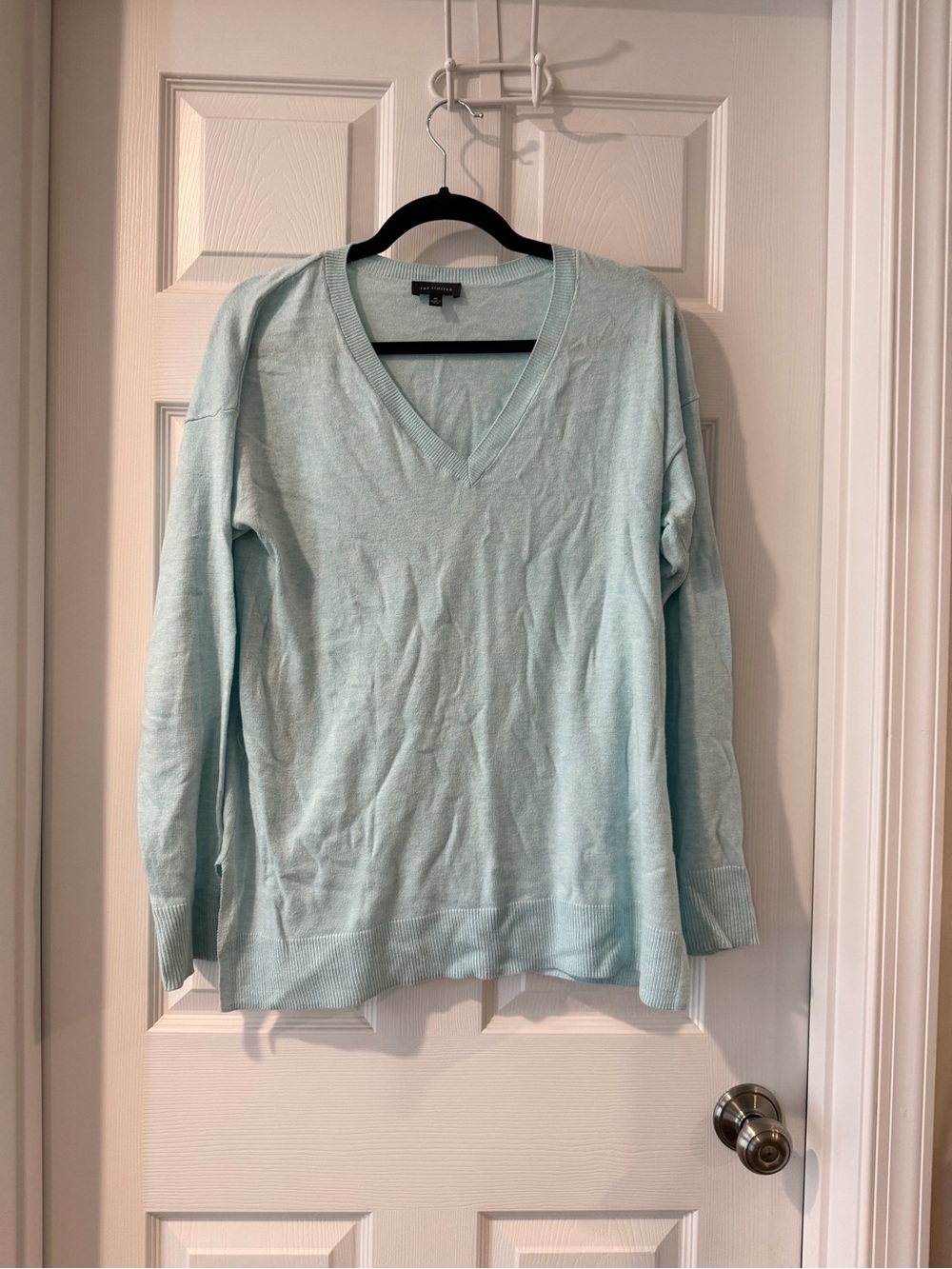 The Limited Pale Blue Knit sweater